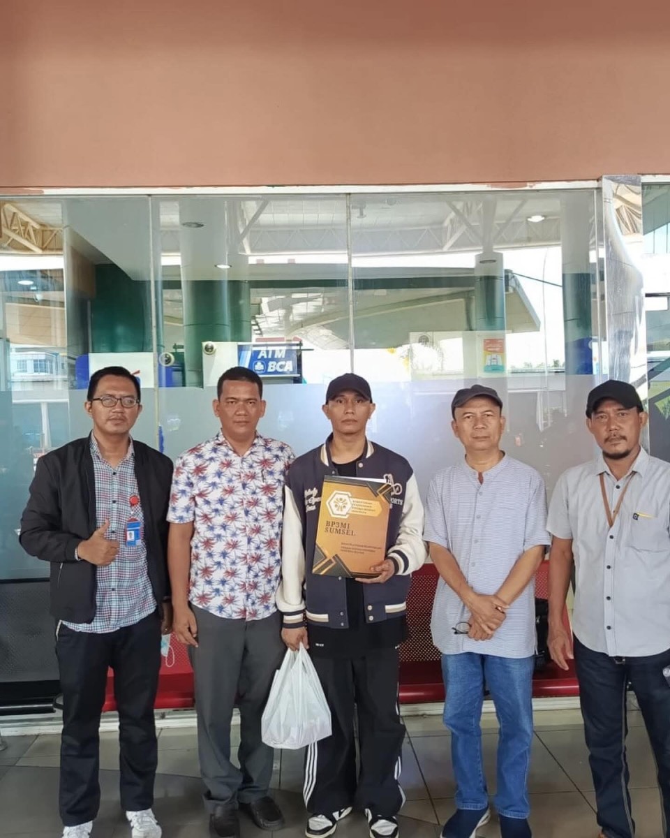Disnaker Bergerak, PMI Prabumulih Berhasil Dipulangkan dari Kamboja