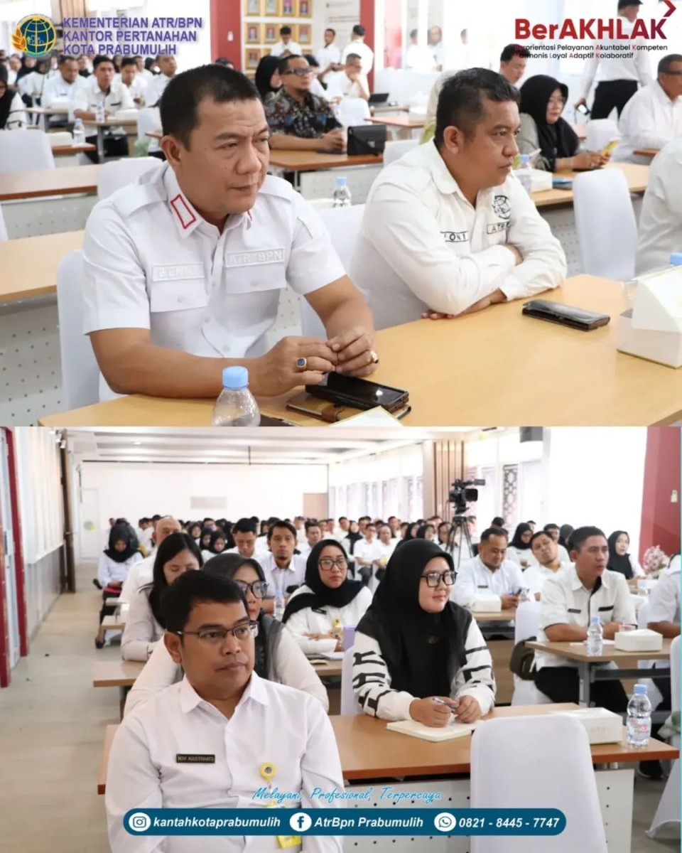 Transformasi Layanan Pertanahan, BPN Prabumulih Siap Terapkan Sistem Terjadwal