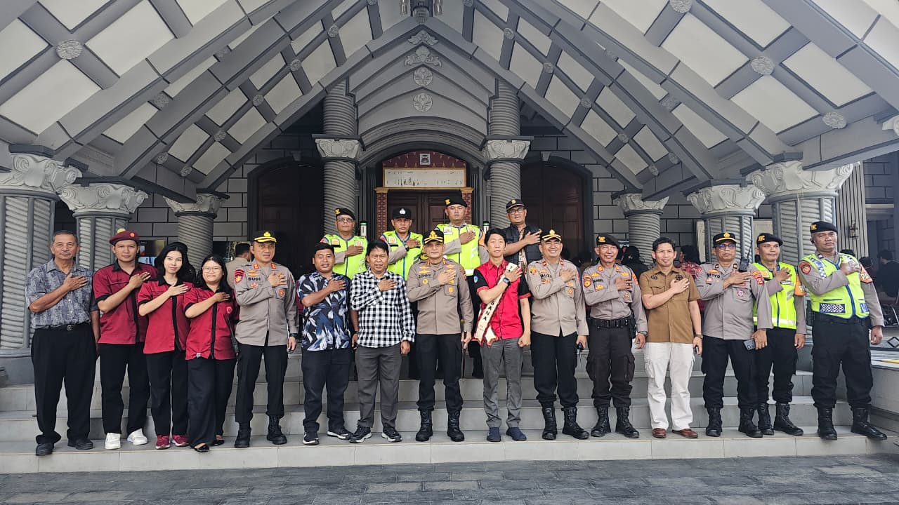 Dukung Visi Presiden, Polda Sumsel Terjunkan Ribuan Personel Amankan Ibadah Paskah