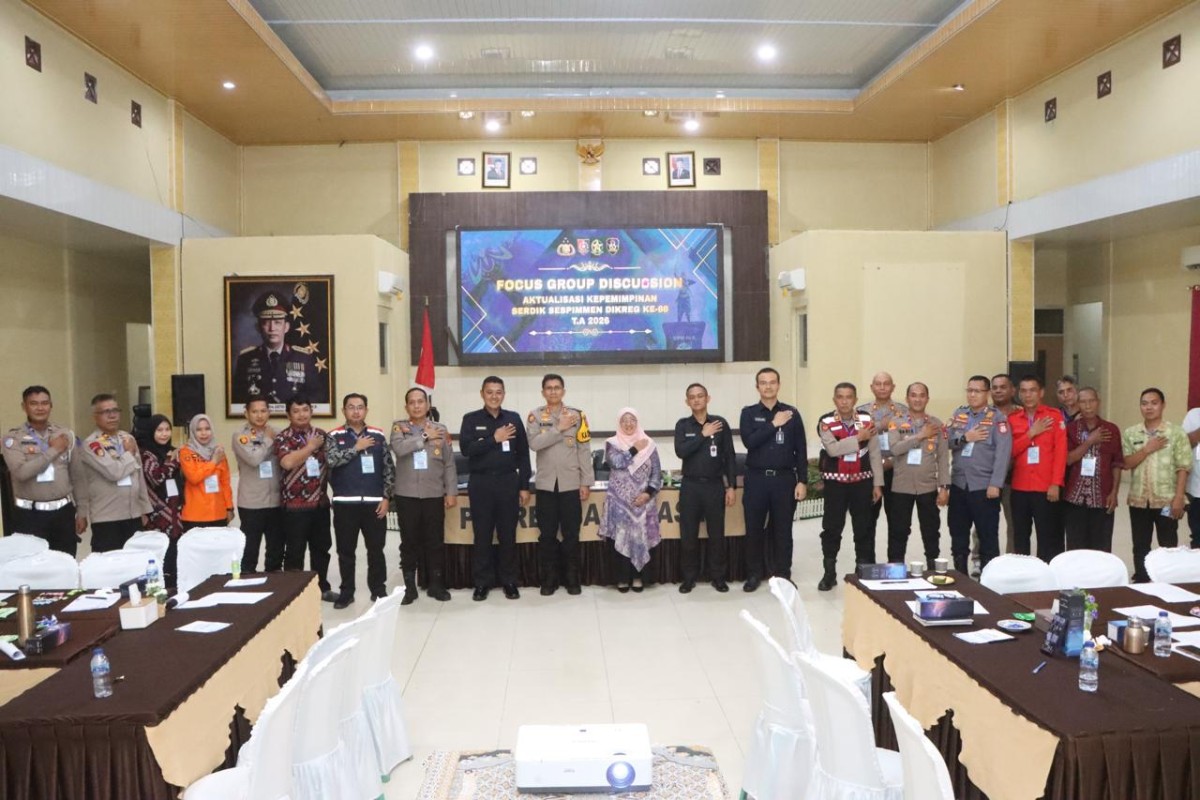 Aktualisasi Kepemimpinan di Polres Banyuasin, Serdik Sespimmen Polri Asah Kemampuan Manajerial dan Pelayanan Publik
