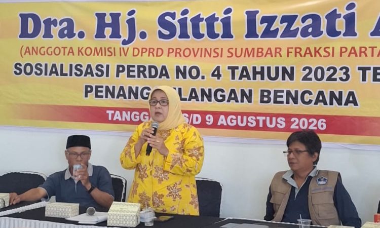Sitti Izzati Aziz Ajak Warga Ketaping Perkuat Kesiapsiagaan Hadapi Bencana