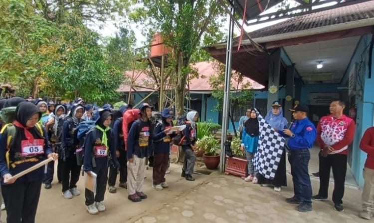 324 Pecinta Alam Taklukkan Jalur 40 Kilometer, Evi Yandri Dukung LLA-TJPHK V 202